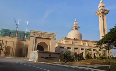 Masjid Diraja Tengku Ampuan Jemaah, Bukit Jelutong