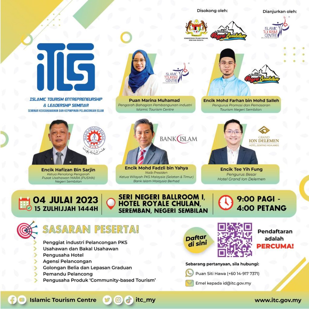 SEMINAR KEUSAHAWANAN DAN KEPIMPINAN PELANCONGAN ISLAM (ISLAMIC TOURISM ...